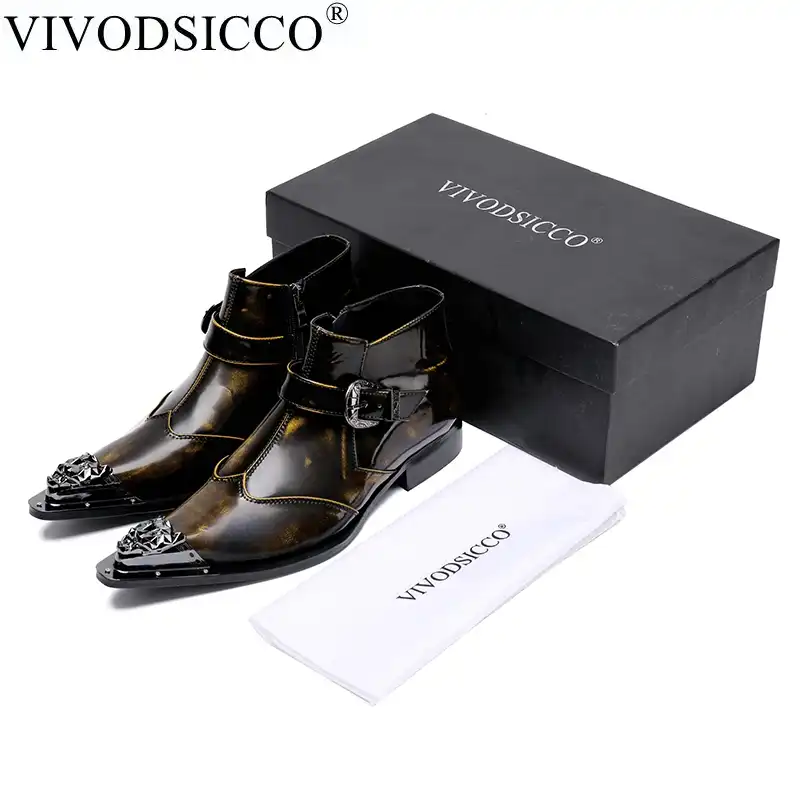pointed toe dress boots