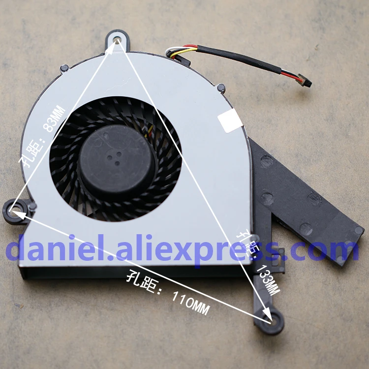 Ноутбук Delta BSC0905HD 01 DGY 5 в 0 80 а 9 см со встроенным охлаждающим турбинным