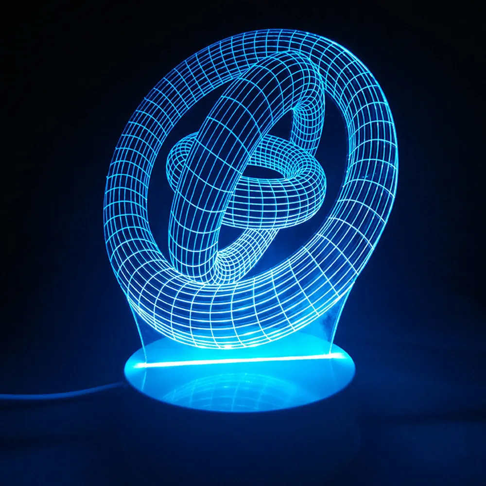 Buy 3D LED Table lamp Decorative Unique Lighting
