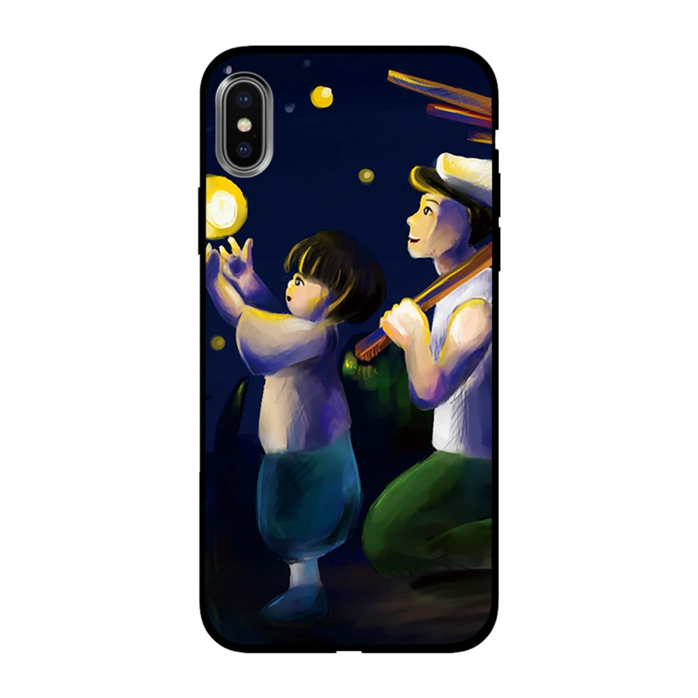 Hotaru no haka touch Japan Movie Мягкий чехол из ТПУ для Apple iPhone 6 6S 7 8 Plus 5 5S SE X XS MAX XR силиконовые