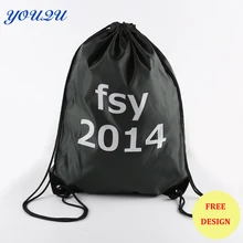High quality drawstring backpack bag polyester drawstring bag shopping drawstring bag with cheapeast price