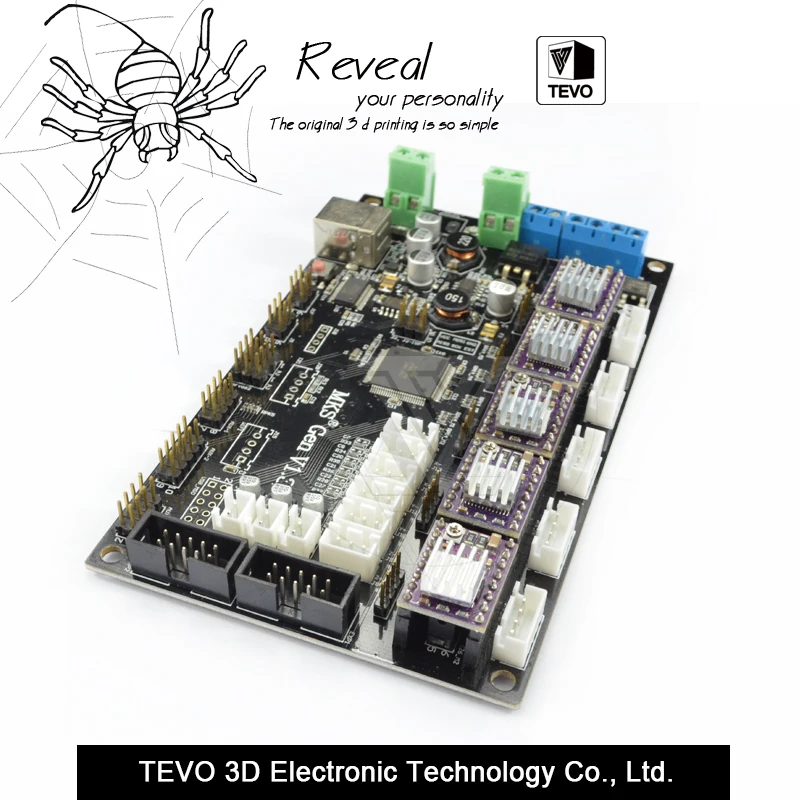 Prix pour MKS Gen V1.4 3D Panneau de Commande De L'imprimante Avec USB Mega 2560 R3 Carte Mère RepRap Ramps1.4 Compatible pour TEVO 3D Imprimante pièces Prix pour MKS Gen V1.4 3D Panneau de Commande De L'imprimante Avec USB Mega 2560 R3 Carte Mère RepRap Ramps1.4 Compatible pour TEVO 3D Imprimante pièces