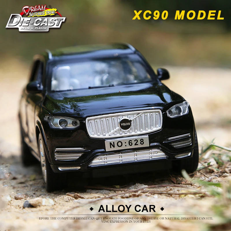 Масштаб литья под давлением 1:32 модель автомобиля VOlVQ XC90 игрушки для