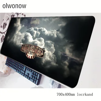 

bioshock mouse pad High-end Computer mat 70x40cm gaming mousepad large locrkand padmouse keyboard games pc gamer desk