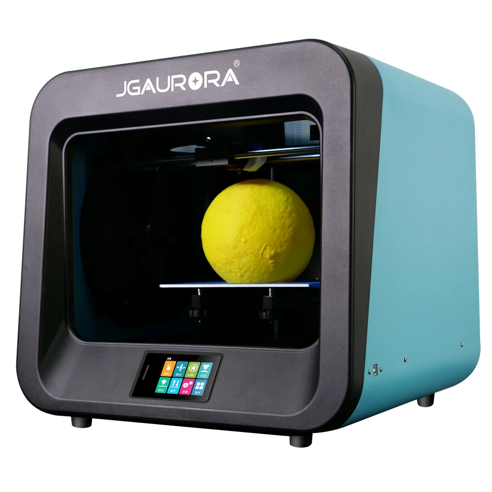 JGAURORA A4S Детский 3d принтер Удобный пользовательский дизайн одно сопло сбой питания