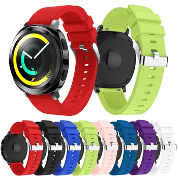 

50pcs 20mm For Samsung Gear Sport Band High Quality Watch Strap Watch Band Sport Soft Silicone Replacement Wristband Wrist Strap