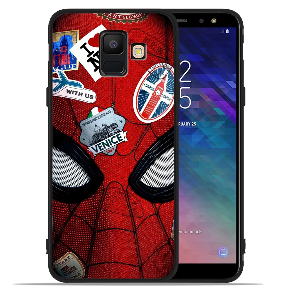 Чехол Marvel, Железный человек, яд, Дэдпул, Человек-паук, для samsung Galaxy A750 A9 A6 A7 A8 Plus A3 A5 A7, оболочка - Цвет: 18