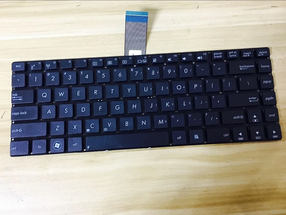 

News notebook laptop keyboard for Asus Q400A R404 R409 R409CA R409CC QWERTY US layout
