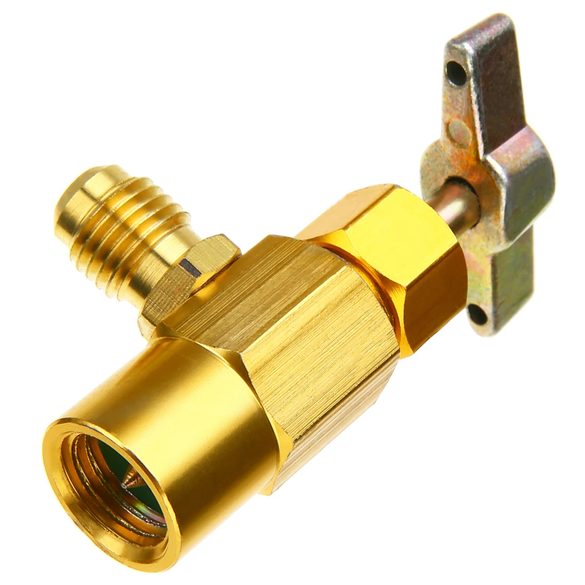 1pc Mayitr AC R134a Refrigerant Brass Tap Bottle Can Dispensing 1/2