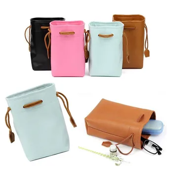 

PU Leather Camera Drawstring Bag for Fujifilm Instax Mini 8 8+ 9 7S 7C 25 70 90 Camera Collection Handbag