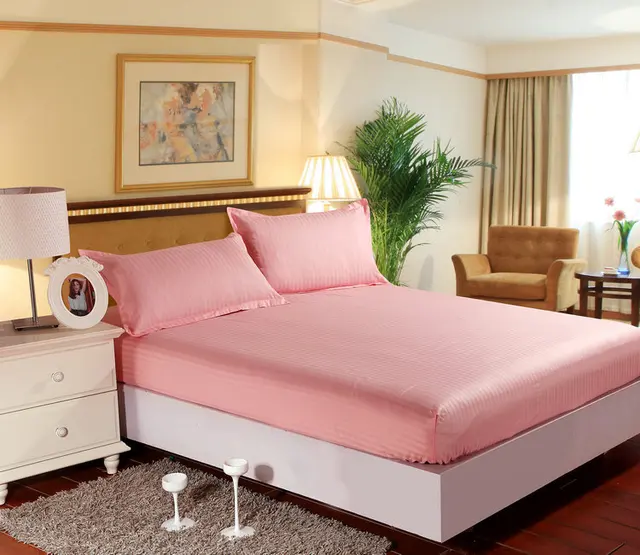 hotel 300tc cotton damask stripe sheet set 3pcs 1pcs fitted sheet damask stripe fitted sheet