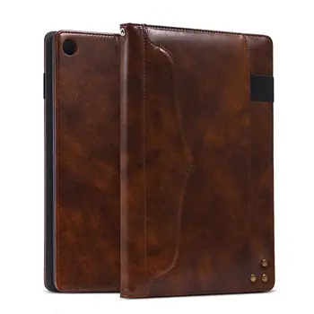 

Genuine Wallet Leather Case For Huawei MediaPad M5 10.8 CMR-AL09 CMR-W09 Book Magnetic Stand Sleep Wakup Smart Cover Case