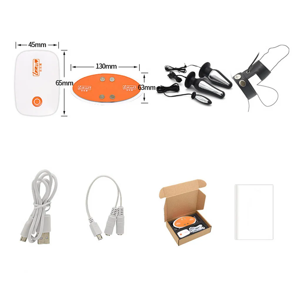 Control remoto inalámbrico inteligente Anal Plug USB carga Anal enchufe para la vagina vibración pe