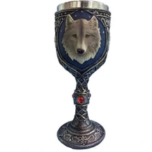 Personalized 3D Animal Wolf Head Mugs Resin Stainless Steel Double Layer Tankard Travel Tea Beer Coffee Cup Helloween Gift Cup Personalized 3D Animal Wolf Head Mugs Resin Stainless Steel Double Layer Tankard Travel Tea Beer Coffee Cup Helloween Gift Cup