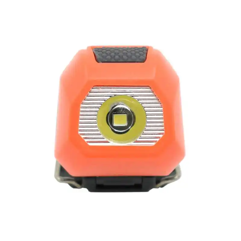 Водонепроницаемый мини R3 светодиодный фонарь с зажимом встроенный аккумулятор 3 режима налобный фонарь тактика шлем фонарь на открытом воздухе Кемпинг Шляпа лампа