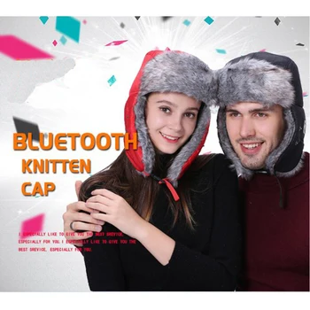 

New Technology Soft Warm Beanie Hat Wireless Bluetooth Smart Cap Headset ear-phone Speaker Mic Bluetooth Hat for Outdoor Sport