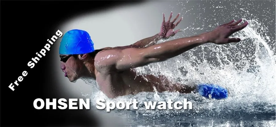 Hot Ohsen 739 Children Sports Students Watches Brand Fashion Casual Wristwatch Kids Digital Watch Lovely student wristwatch (11)