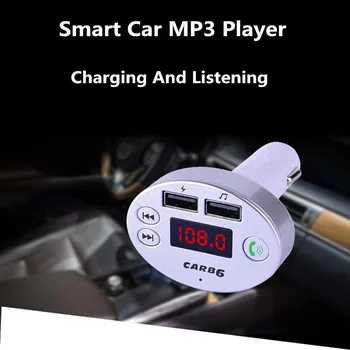 

Car FM Transmitter Bluetooth MP3 Player Manufacturer Car Bluetooth Handsfree Kit Receiver Quick Charging With LED Display