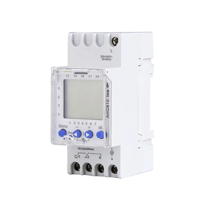 

AHC810 Multifunction More Programmable Timer Daylight Saving Time Latitude And Longitude Second Control Etc. Function