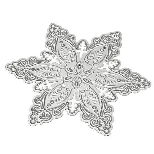 

Metal Snowflak Christmas Cutting Dies Stencils Template for Scrapbooking Paper Card Album Photo Painting Embossing Decor