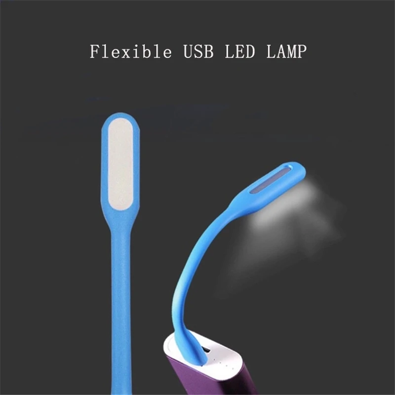 Рождественские Рекламные подарки USB светильник гибкий светодиодный светильник для ноутбука планшета ПК Мощный светильник для чтения для Xiaomi