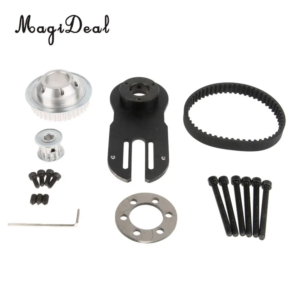 

MagiDeal Electric Skateboard Replacement Part Wheel Motor Drive Belt Mounting for 70mm 83mm 90mm 97mm Wheels
