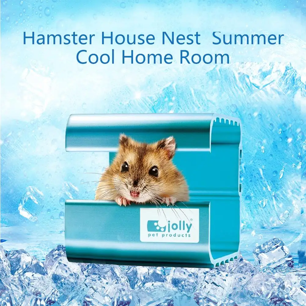 新しいハムスターハウスクールハムスターケージ巣夏クールホームルームラットマウスマウスペットのおもちゃケージ夏マットキャットハウスハムスターアクセサリー 鳥かご Aliexpress