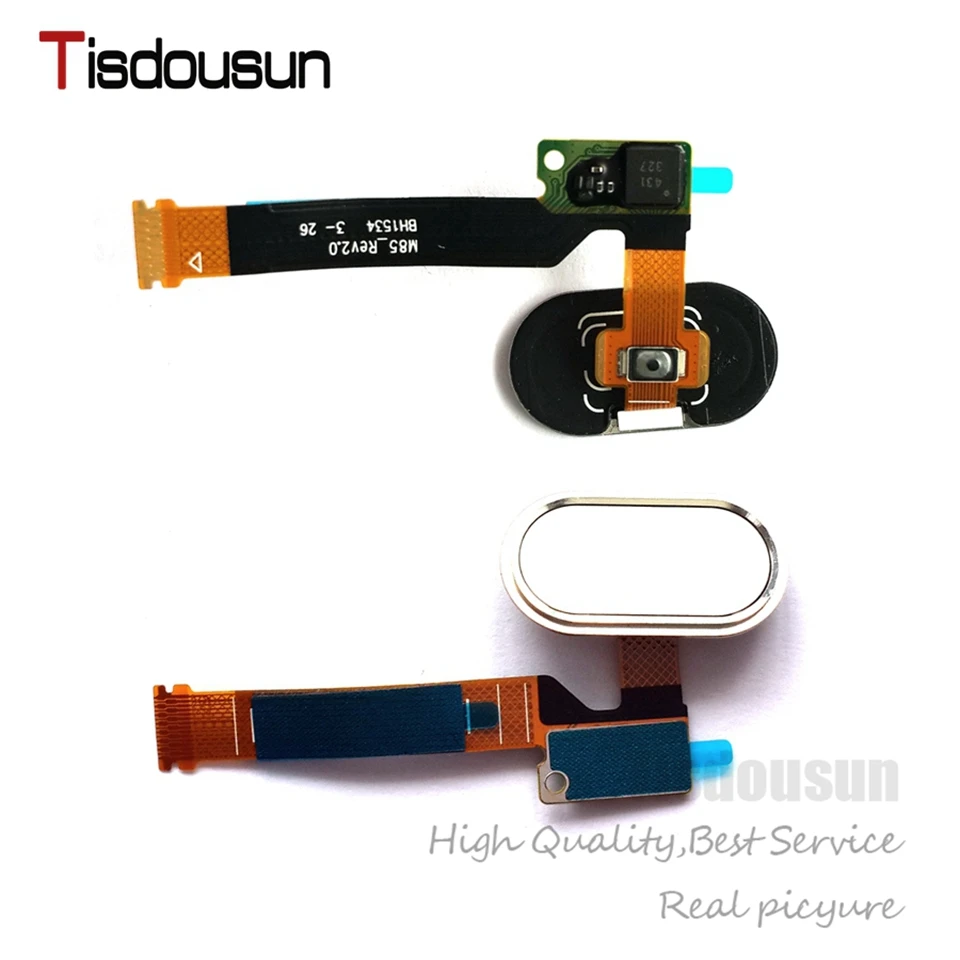 

For Meizu MX5 Home Button Home Button Flex Cable Recognition Sensor Touch ID Sensor Return Key Meizu MX5 Button fingerprint