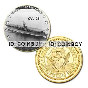 USS Princeton(CVl-23) GP_ pinted Coin