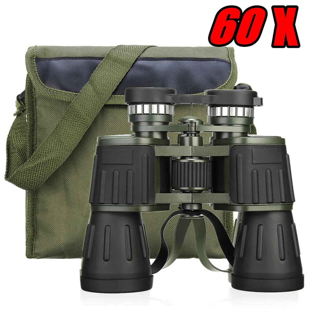 

Hot Binoculars Night Vision 60x50 Zoom Powerful HD Optics for Outdoor Camping Travel PLD