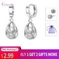 TrendySilver 925 пробы серебряные Ювелирные наборы для женщин Блестящий Циркон Кулон женское элегантное ожерелье серьги лучшие свадебные подарки