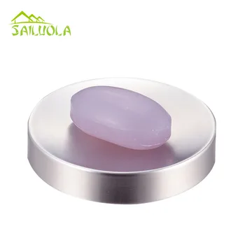 

Top-quality 304 imported stainless steel soap dish soap holder double layer draining bathroom accessories