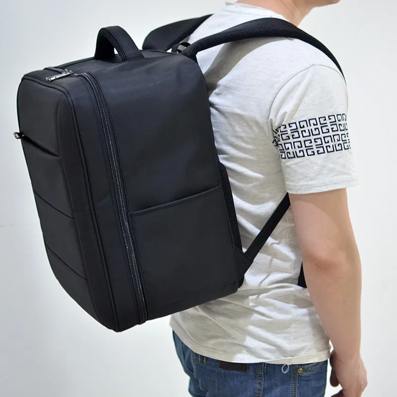 DJI Phantom 4 Waterproof Backpack Carrying Case Portable Black Aluminum Bag Phantom4 Outdoor Bag