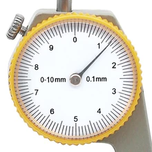 Универсальный Новый Толщина Gauge Gage 0,1 мм прирост 0 ~ 10 мм Pin мера совет/плоской головкой Наберите Панель