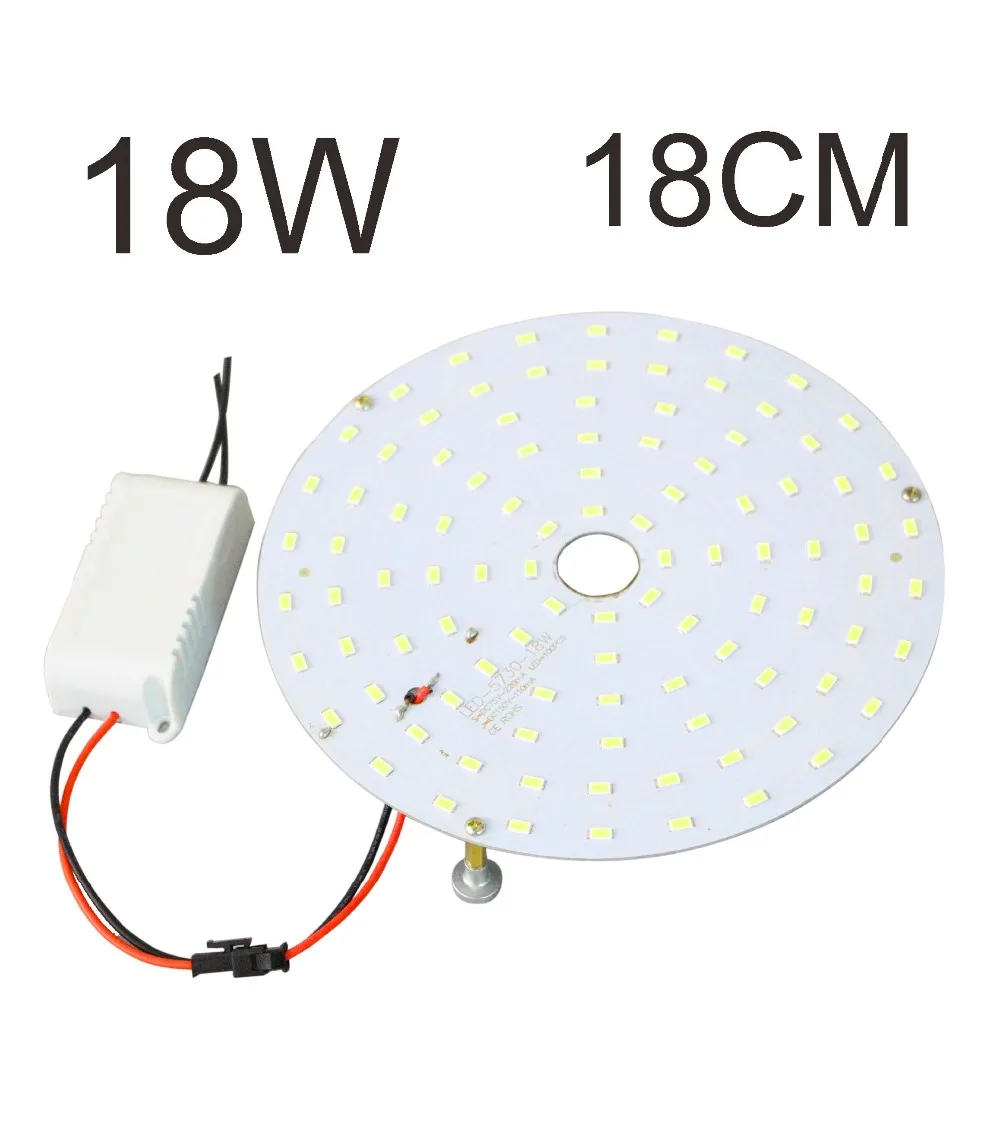 

Wholesale 4pcs 18W 2D LED Disc Plate Lights Board Retrofit LED Ceiling Light Board 2D LED Replacement Emergency Bulb SMD5730