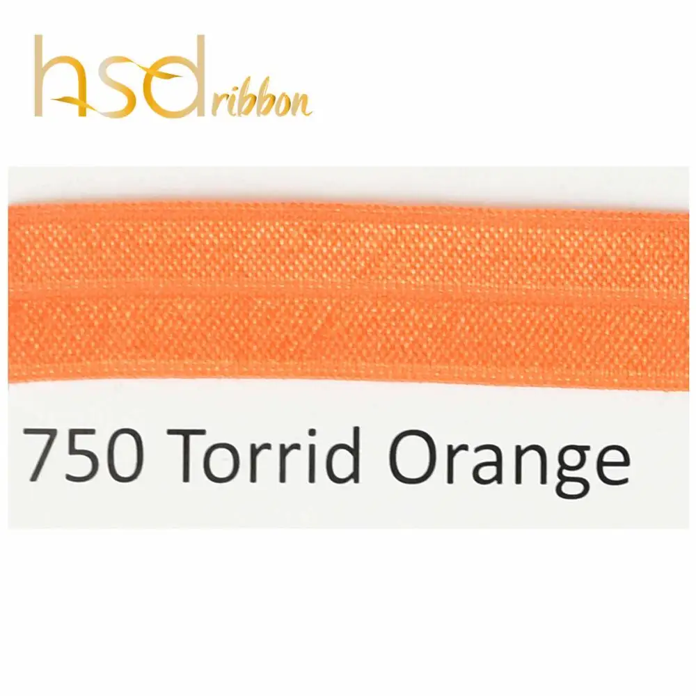 HSDRibbon 5/" 16 мм твердая различная крик и Коричневая серия цвет складывающийся эластичный - Цвет: 750