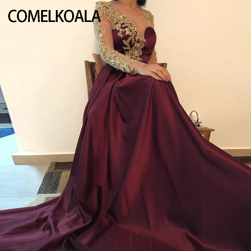 burgundy and gold plus size dress