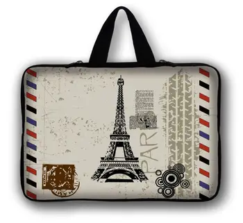 

New Eiffel Tower laptop bag Neoprene Tablet Case For 7.9 10 11.6 13.3 15 15.6 17.3 inch Laptop Sleeve For Macbook Air/Pro/Retina