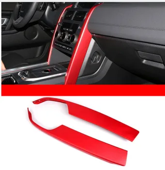

For Land Rover Discovery Sport 2015 2016 Car Styling Aluminium Alloy Central Console Trim Accessories New Arrivals