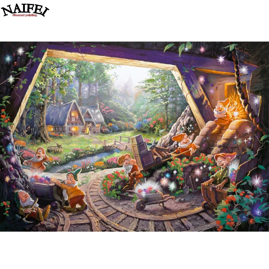 

Full Square Drill 5D DIY Diamond Painting cartoon,kid room decor,3D diamond Embroidery diamond Mosaic,cross-stitch,birthday gift