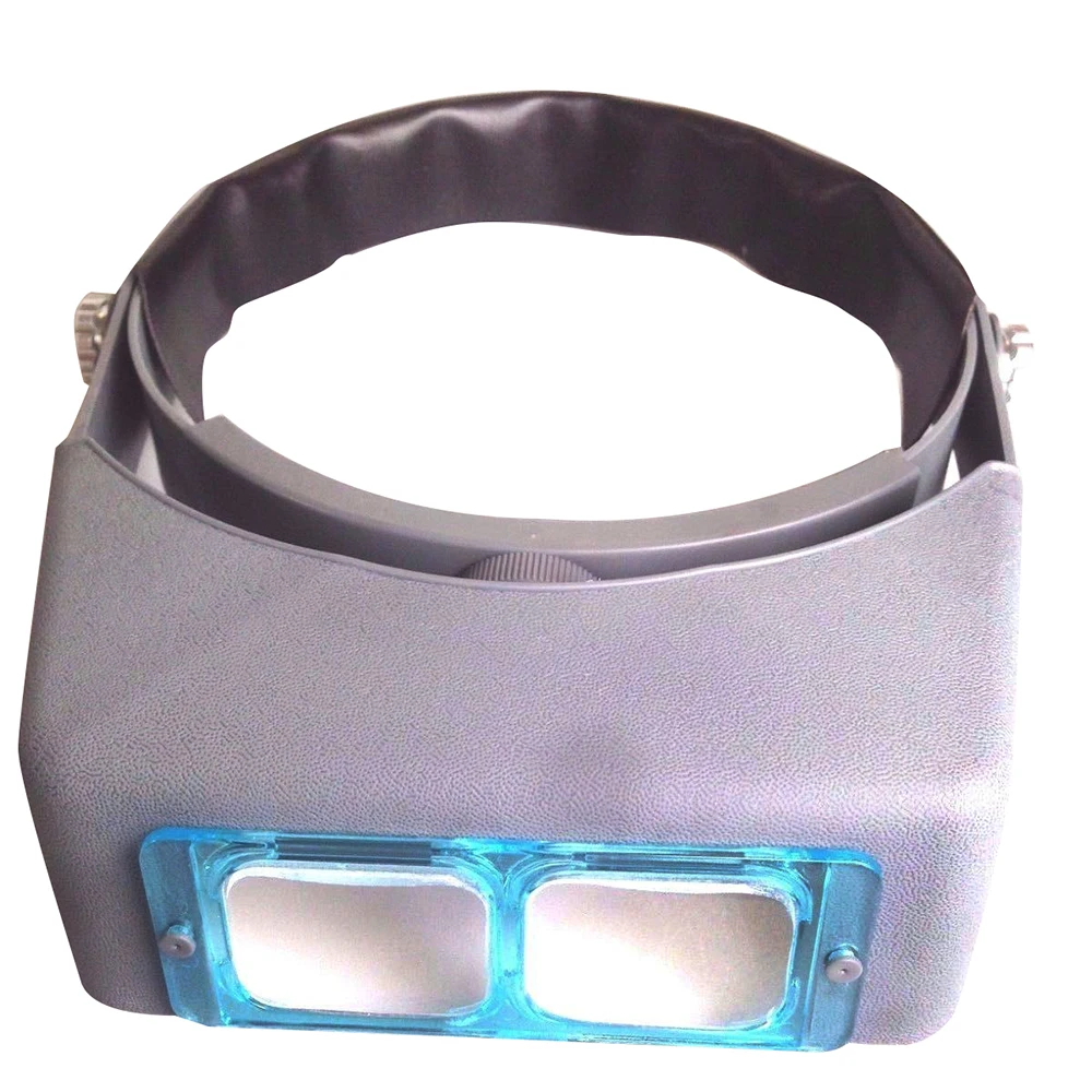 

CE/FDA Professional Optical Glass 4 Lens Head Visor Magnifier Jewelers Loupe Binocular