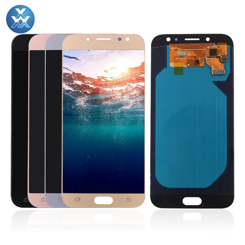 Super AMOLED for Samsung Galgaxy J7 Pro 2017 J730 J730F SM-J730F Display Touch Screen LCD Replacement Digitizer Assembly | Мобильные