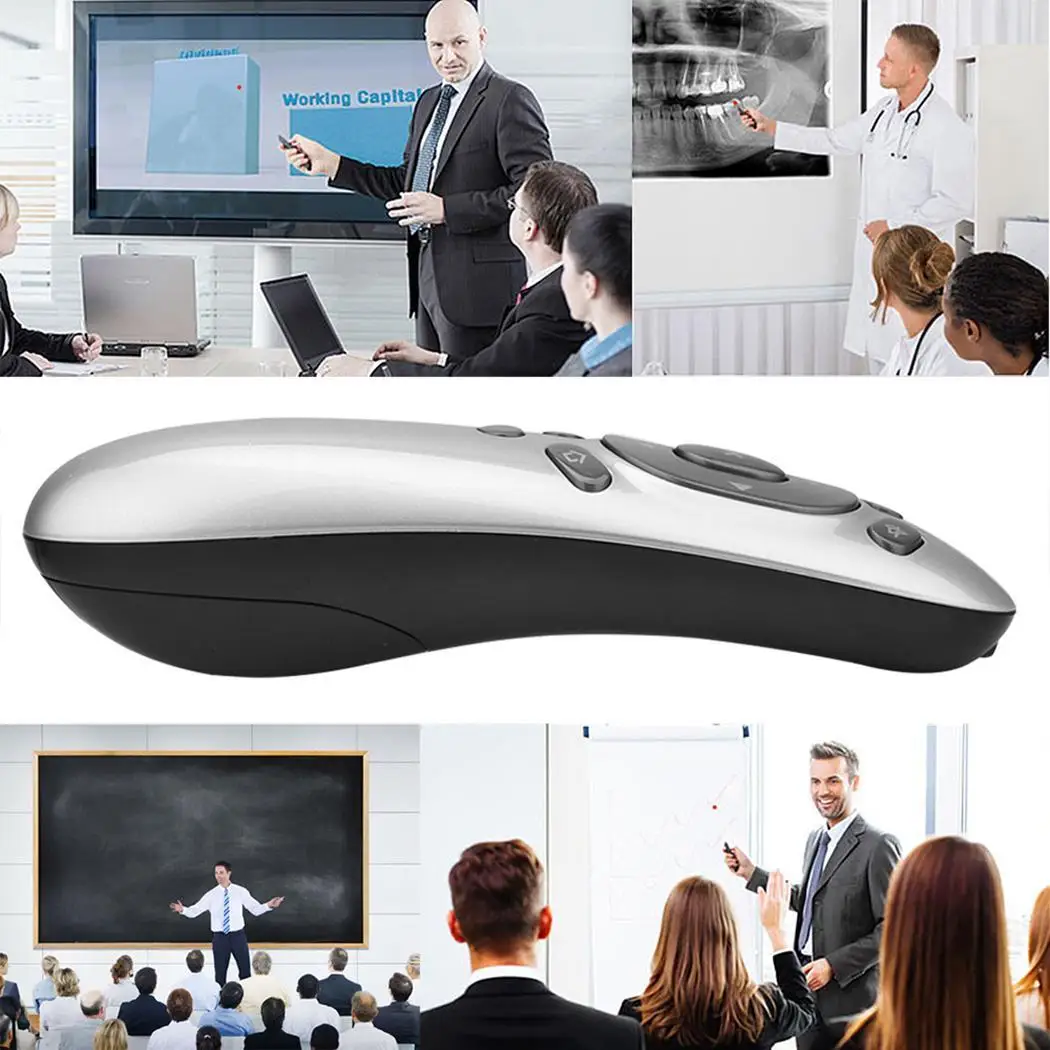 6D Multifunction Presenter обучающий браузер для 10 ноутбуков, настольный ПК 300,0000 ноутбук Air мышь лазерная указка