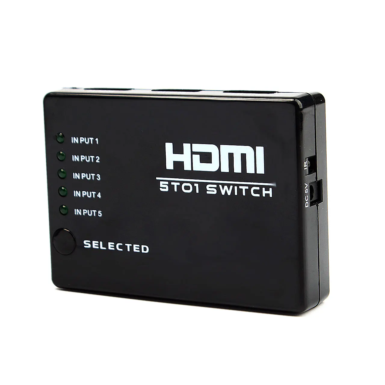 5 портов Full HD дистанционного 1080 P 3D HDMI Переключатель Селектор 5 в 1 разветвитель#76388