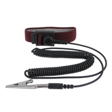 LIXF Горячая Антистатическая ESD запястье полоса разряда заземление предотвратить статический шок пурпурный