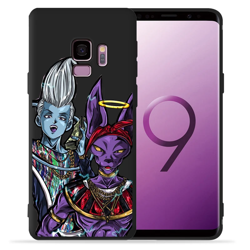 Dragon Ball Супер Гоку Вегета Дракон Чехол для телефона для чехол для Samsung Galaxy S9 S8 S10 плюс S7 S6 край S10 Lite Note9 8 крышка Etui - Цвет: 16