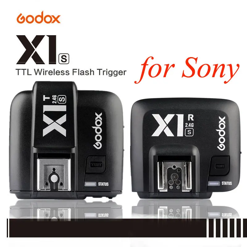 Godox X1S 2.4GHz i TTL Flash Wireless Transmitter+Receiver Trigger For