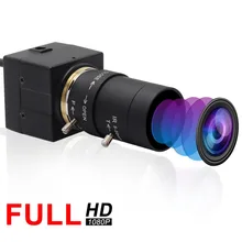 Топ ELP 1080P sony IMX322 H.264 Низкая освещенность 0.01Lux промышленная машина видения мини usb веб-камера