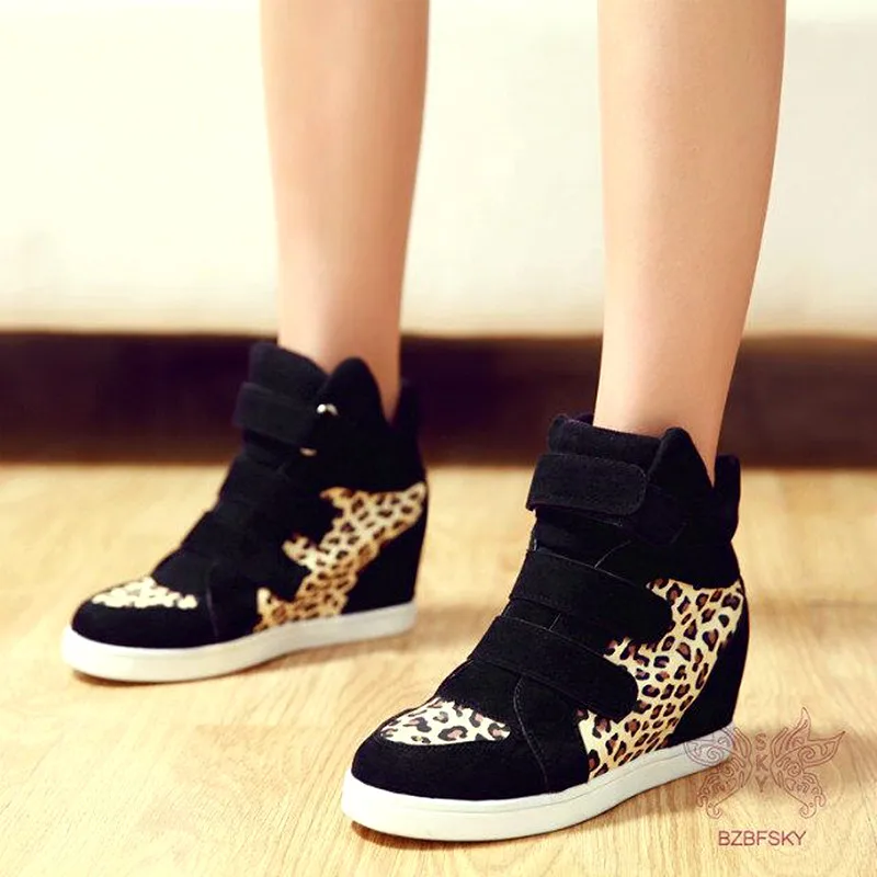Fashion-Women-Boots-Wedges-Ladies-Ankle-Boots-Leopard-Casual-Shoes-Female-Snow-Boots-Winter-Platform-Shoes