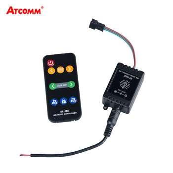 

SP106E DC 5V-12V 9 Key LED Music IR Remote Controller Apply to WS2812 WS2811 6812 1903 6803 Magic LED Strip Light Diode Ribbon